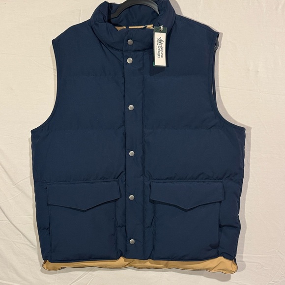Alpine Design NWT Men's Size L Dark Blue Puffer Vest - Picture 1 of 11